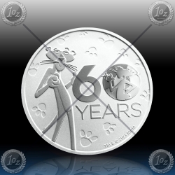 1oz TUVALU 1 Dollar 2024 (PINK PANTER) BU